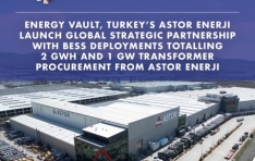 Energy Vault, Turkeys Astor Enerji Launch Global Strategic Partnership with BESS Deployments Totalling 2 GWh and 1 GW Transformer Procurement from Astor Enerji