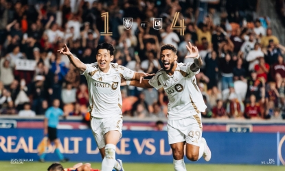  MLS ù ƮƮ, ξӰ LAFC ִ  űϡ RSL 4-1 ¸